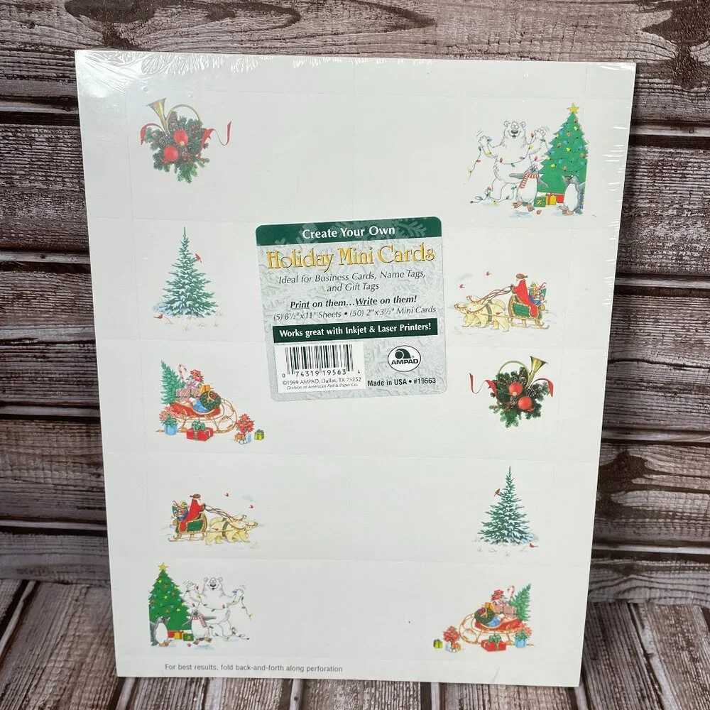 AMPAD 50 Holiday Mini Cards 2